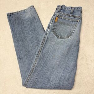 Cinch Ian Mens Light Wash Straight Leg Western Denim Jeans Blue Size 28x31